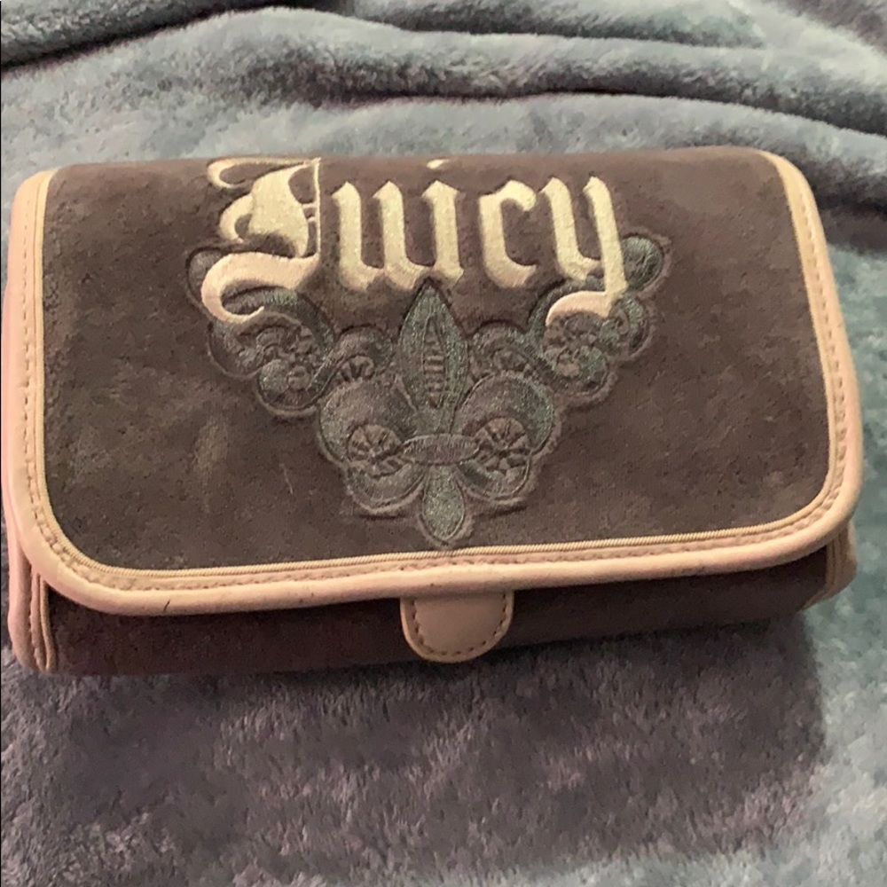 Juicy couture makeup bag